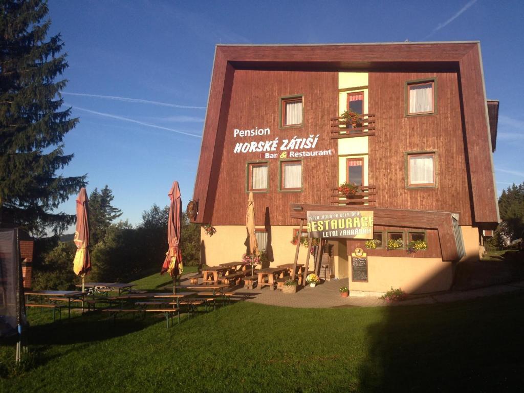 Pension Horske Zatisi Horní Mísečky Exterior foto